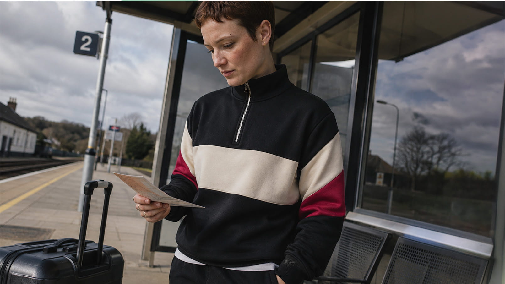 CLIFTON Westridge Custom Cotton Quarter-Zip